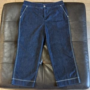 ST JOHN SPORT Denim Capris